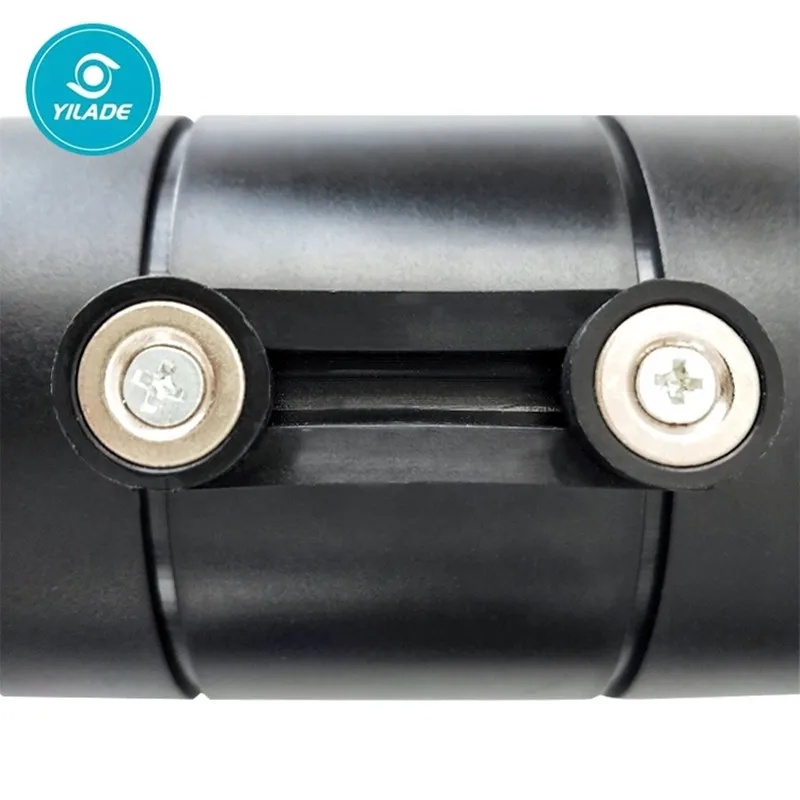 5m 10m Wall Mounted Bollard Barriers Plastic Retractable Belt with magnet optional