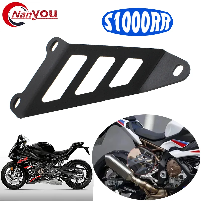 

Fit For BMW S1000RR S1000 RR S 1000RR 2015 2016 2017 2018 Iron Exhaust Hanger Motorcycle Exhaust bracket Inkjet coating