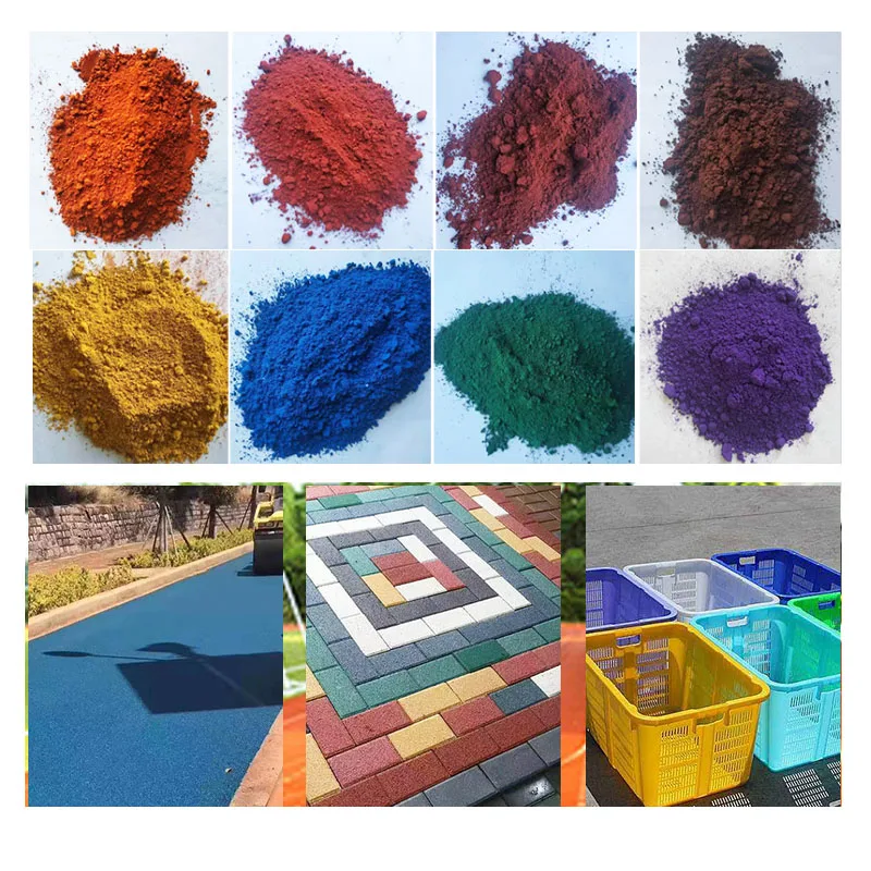 Iron Oxide Pigment Cement Color Additive for Courtyard Floor Tile Dyeing