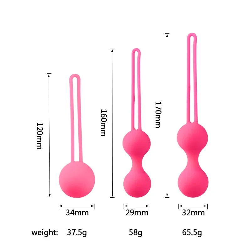 Vaginal Stimulating Balls Chinese Vagina Dildo Silicone Smart Ball Anal Vibration Sext Toy for Women Sex Toys Kegel Vibrator 18