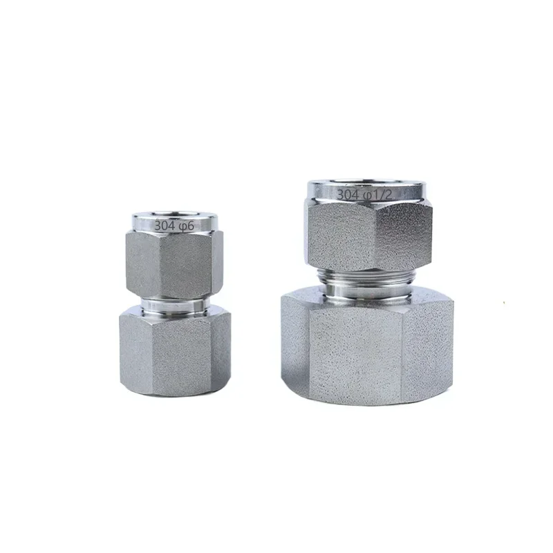 専用！！ 10mm OD To M18x1mm Metric 304 Stainless Steel Pipe Fitting