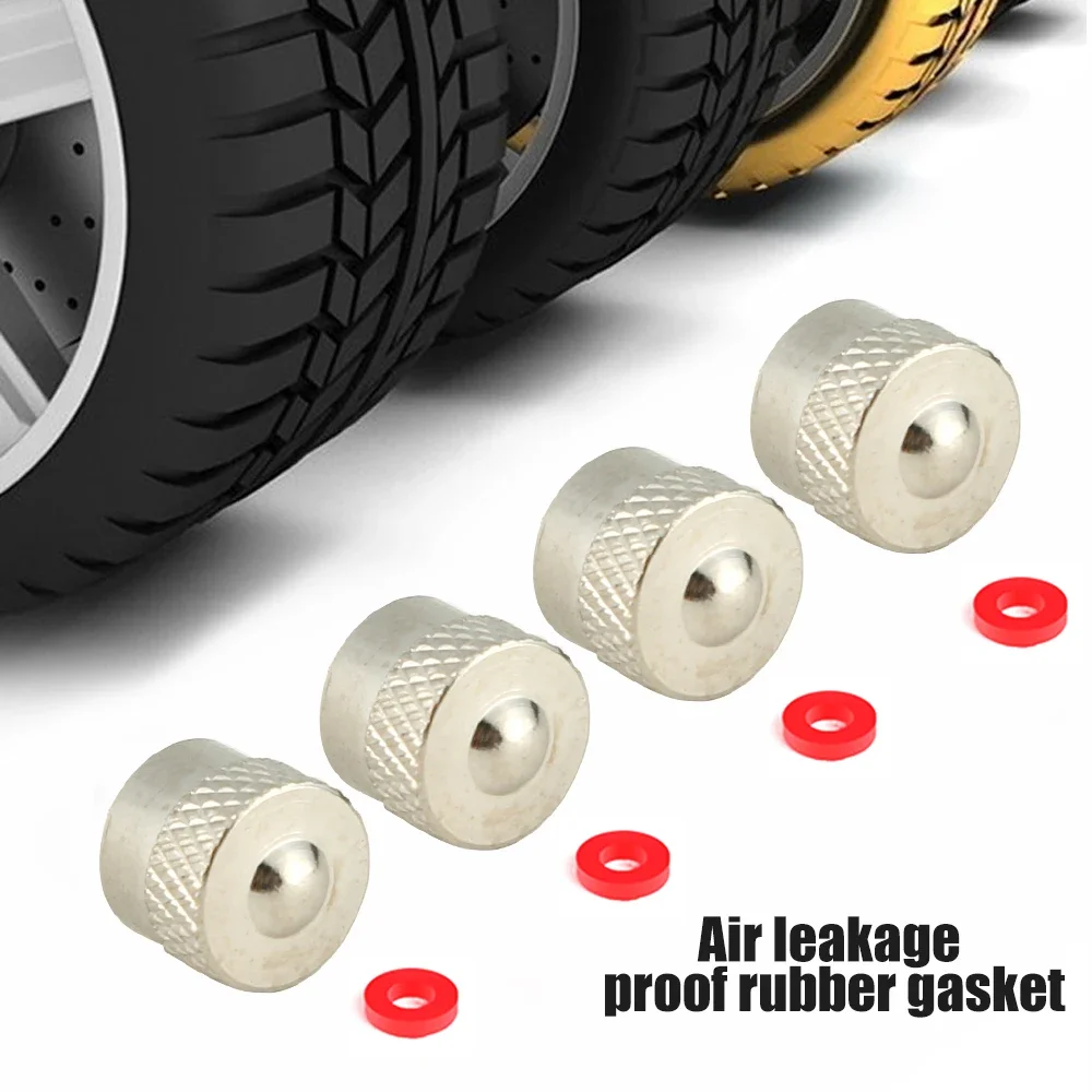 Aluminum Dustproof Car Tire Valve Stem Caps