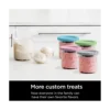 Ice Cream Pints Cup, Ice Cream Containers with Lids for Ninja Creami Pints NC301 NC300 NC299AMZ Series Ice Cream Maker 6