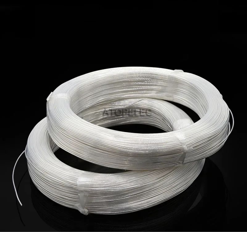 Johnson Audio 99.99% Pure Silver Solid 24AWG Wire With PTFE Insulation - DIY Audio Cable, Sold By The Foot