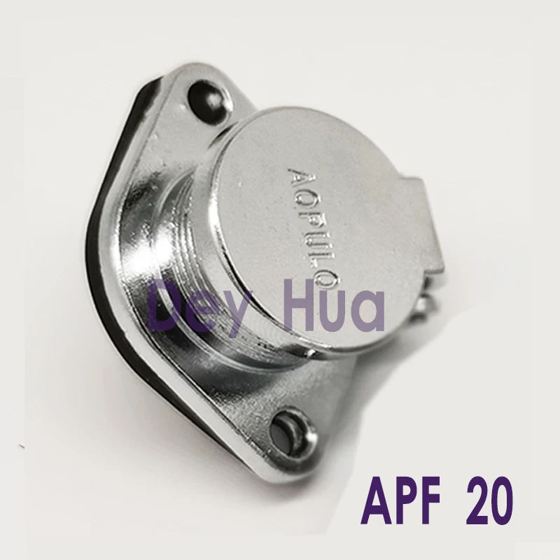 

APF20K2 3 4 5 7 9 12 Z AOPULO Connectors APF20K2 3 4 5 7 9 12Pin Oval automatic cover socket IP65,Type 20