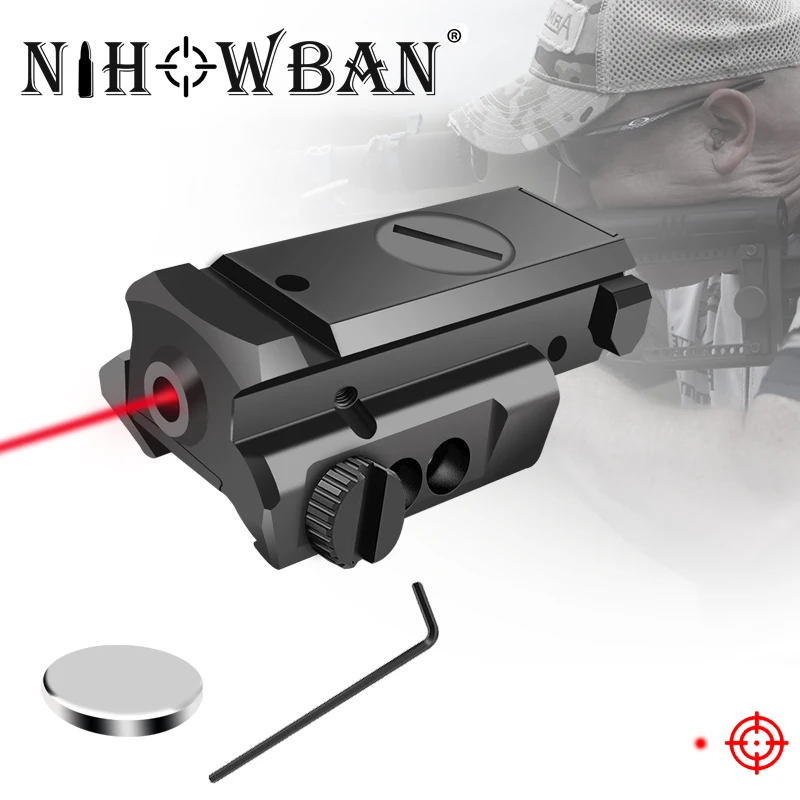 Tactical Red Dot Scope Laser Sight Laser Pointer For Rifle Pistol