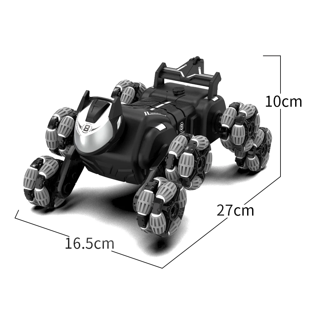 New Robot Dog 4WD Children's Electric Toy 2.4G Radio Remote Control Sound Watch Induction Sensor Mechanical Dog For Kid Toy Gift 6
