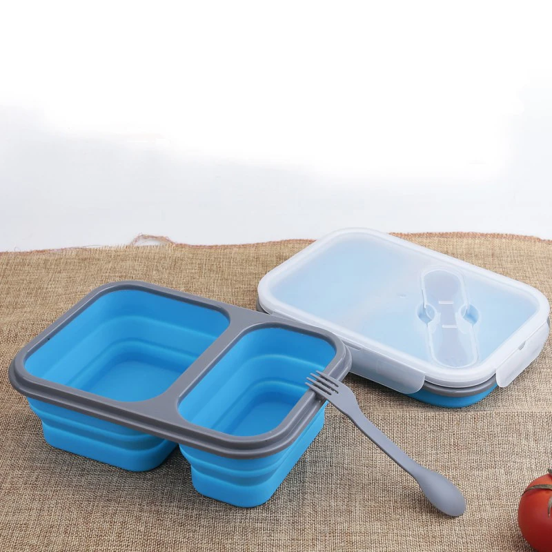 [big Clear!]Small Plastic Snack Containers Boxes Children's Lunch Box and Food Preparation Container,Silicone Food Storage Containers Stackable and