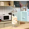 European Style Glass Storage Jar Transparent Candy Jar Candy Bottle Decoration Small Bottle Birthday Wedding Home Decoration 2