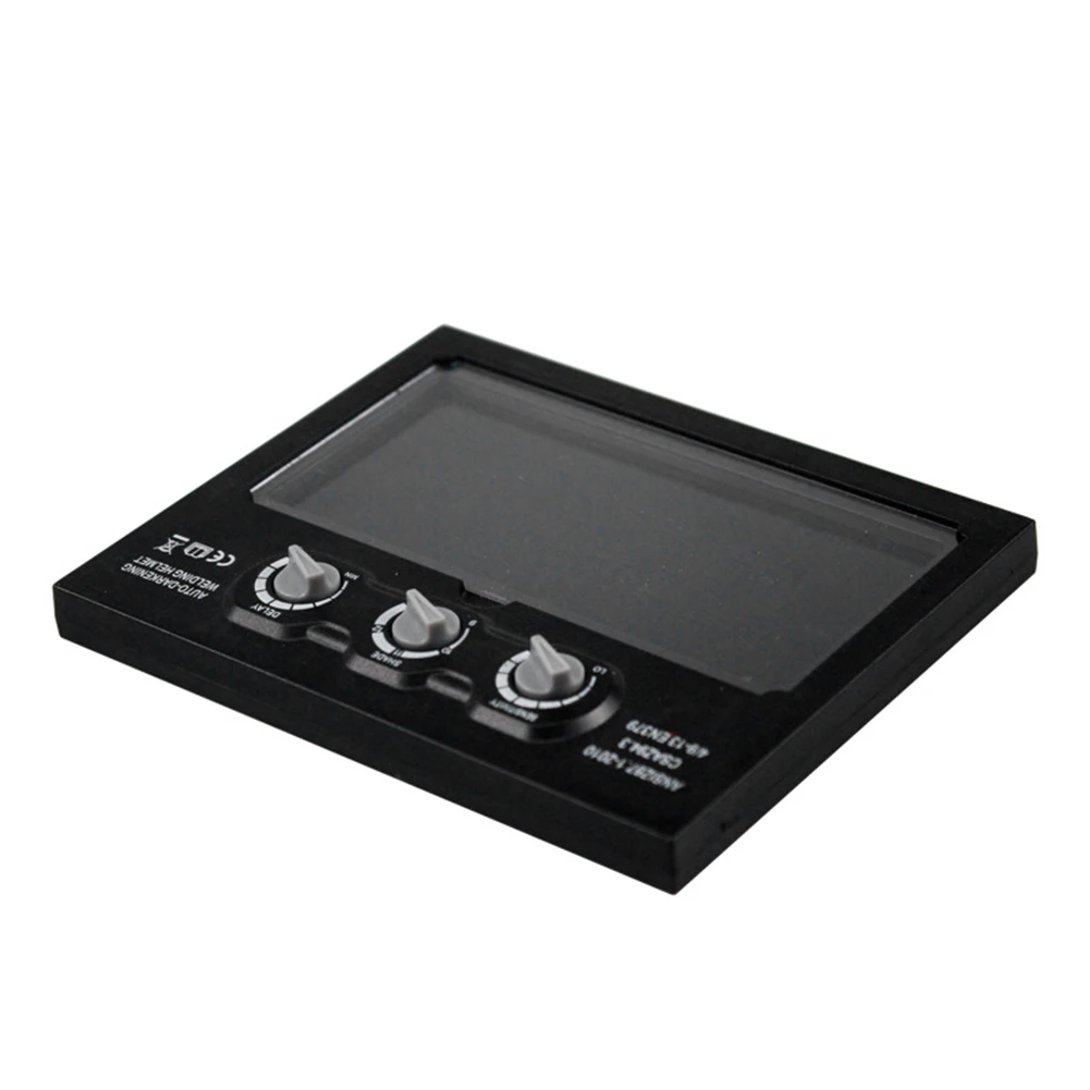 Solar Panel Welder Helmet Eyes Lens Filter Replaceable Welding Helmet Goggles Lens LCD Dimming Screen for Welder Supplies