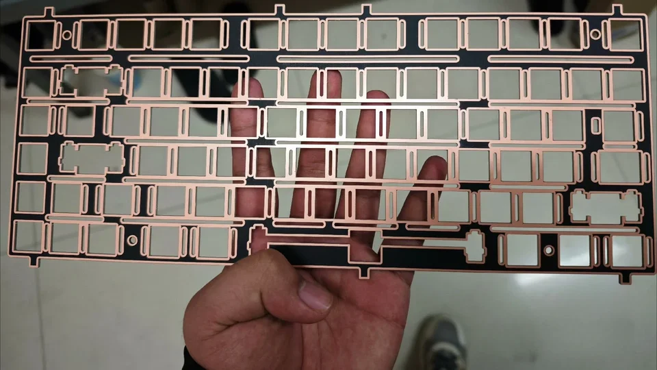 WEIKAV スター 75 キーボードプレートカスタム PP/PC/FR4/カーボン