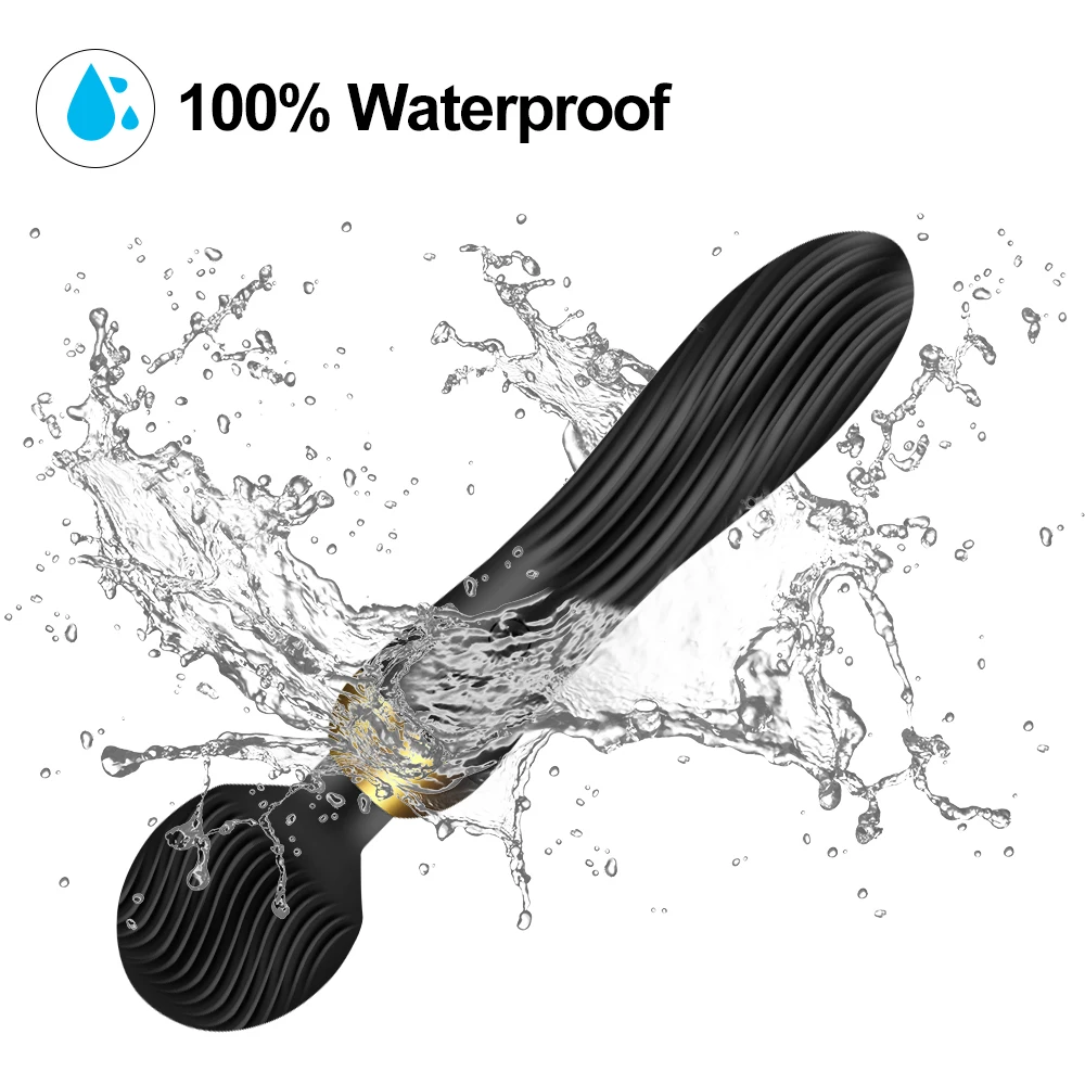 Av Magic Wand Vibrator Clitoris Stimulator Powerful Dual Motor_voghion.com