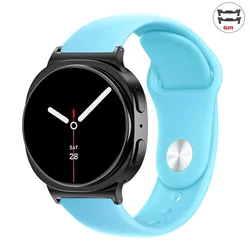 Premium Silicone Sport Band Strap - Universal Smartwatch Wristband Accessory - Watch 8 Classic (Emerald - green - 3)