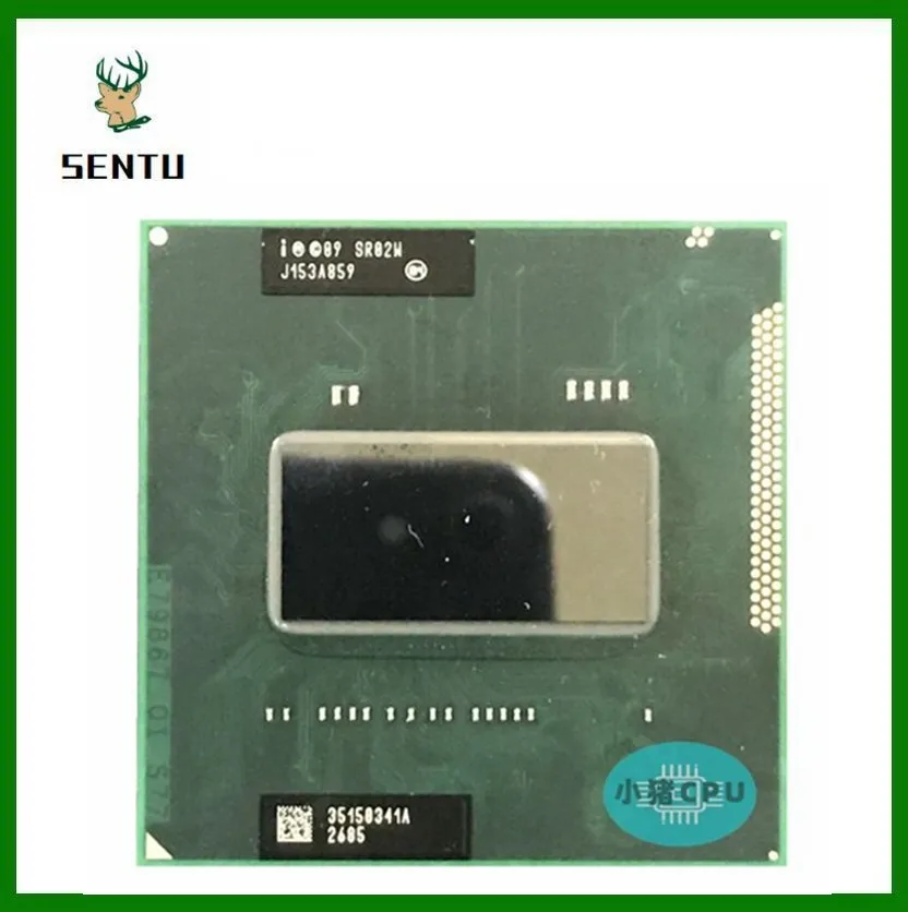 Processore Originale Cpu Per Laptop Intel Sr02W I7-2760Qm Sro2W Core I7 Cpu Mobile I7 2760Qm Processore Centrale 6M Pga Da 2.4Ghz A 3.5Ghz
