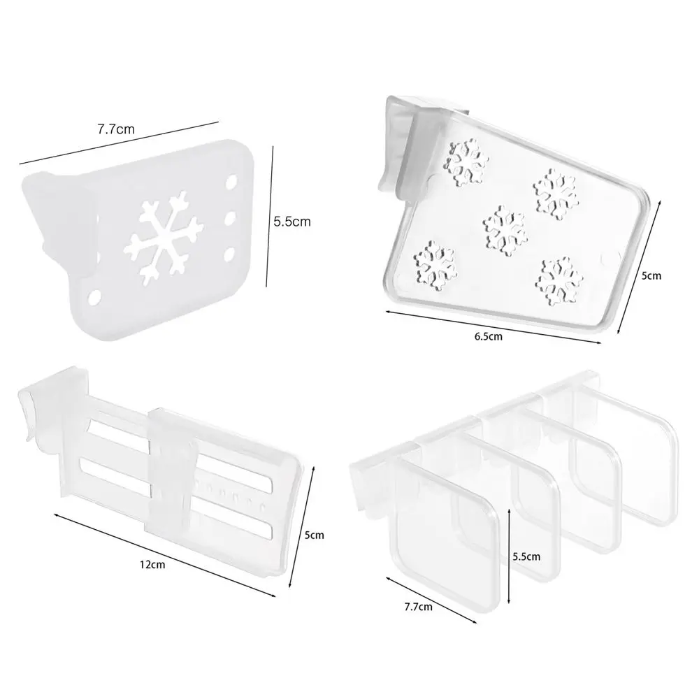 Plastic Refrigerator Partition Board Storage Shelf Organizer