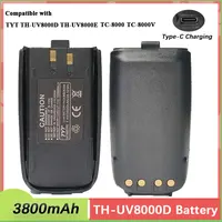 TYT TH UV-8000D Li-ion Battery Original 3800mAh 7.4V Type-C Charging For TYT UV8000D UV8000E Two Way Radio Rechargable Batteries 1