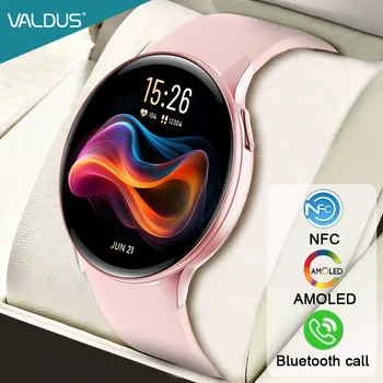VALDUS VS41 Pro AMOLED NFC Smartwatch Man Woman Fitness Heart Rate Blood Pressure Track BT Call Waterproof 2026 New Smart Watch 1