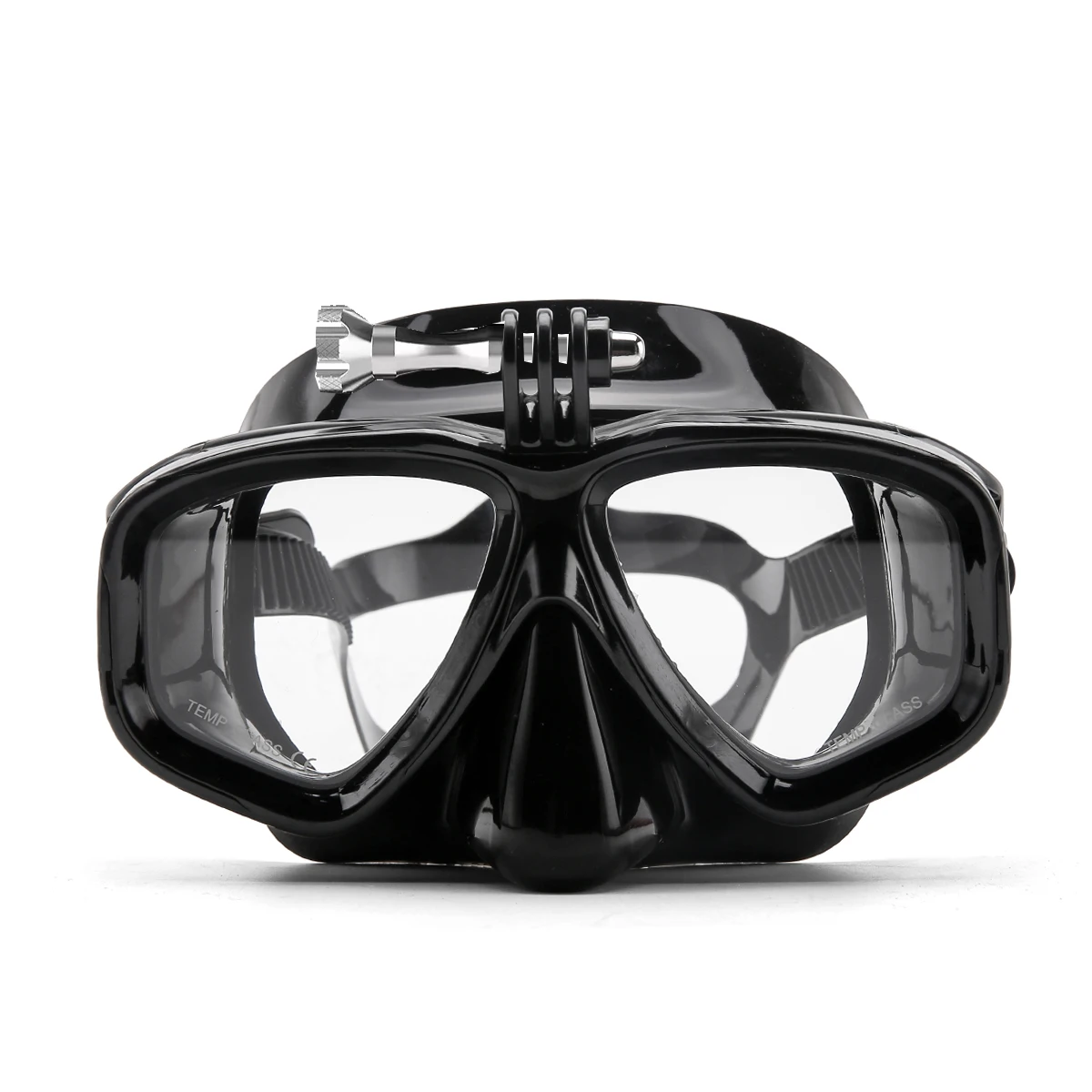Myopic Diving Mask With Antifog Spray Tempered Lens