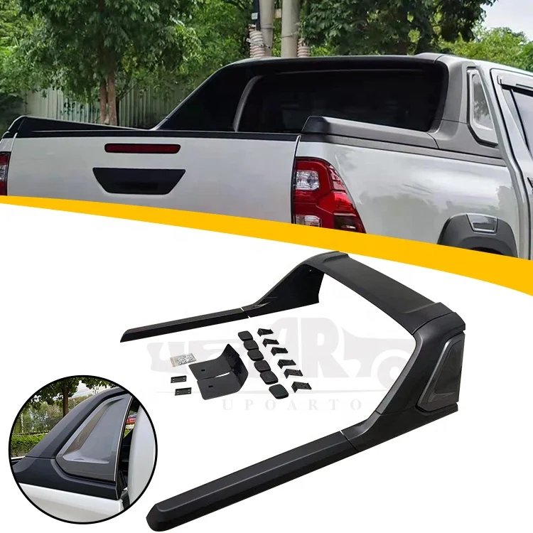 

Haosheng Factory High Quality New Roll Bar With 3 Led Light For Toyota Hilux Revo 4x4 Pickup Truck 2015 2016 2017-2019 2020 2021