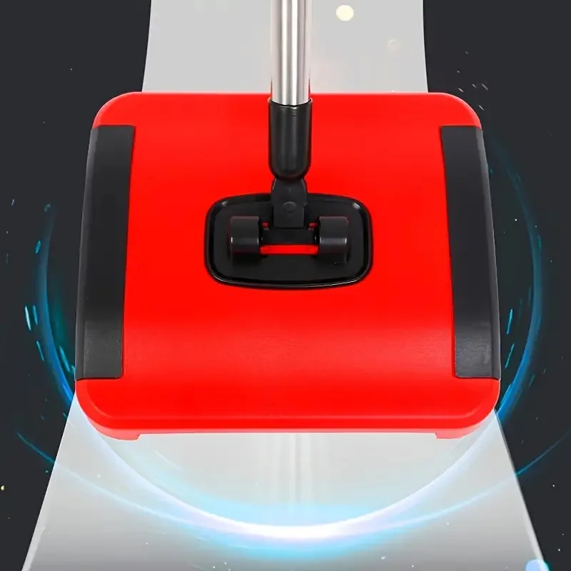 Carpet Floor Lazy Sweeper Manual Carpet Sweeper Cleaner Non-Electric Carpet Broom Sweeper Hand Push Automatic Broom for Home