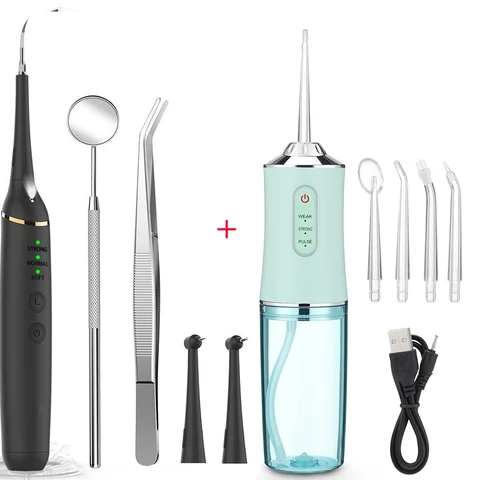 Sonic Dental Scaler Teeth Calculus Remover Vibrition Whitening Teeth Calculus Tartar Remover Tooth Clean Tool Oral Care