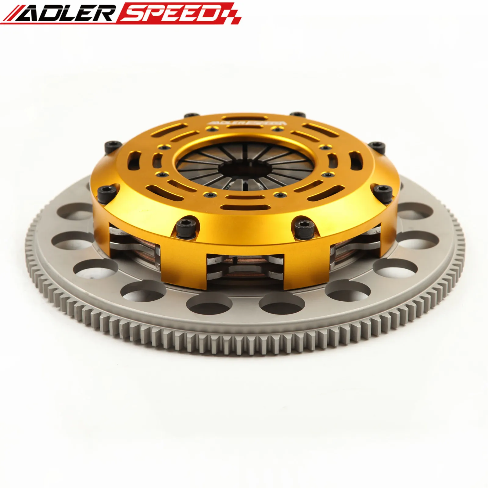 Adlerspeed Adlerspeed Racing Clutch Twin Disc Medium Per 89-1999 Nissan 240Sx 2.4L Base Le Se Ka24De Ka24E