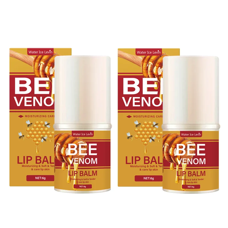 Revitalizing Bee Venom Lip Balm: Translucent Shine & Deep Hydration for Softer, Smoother Lips