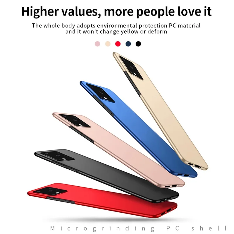 Ultra Thin Frosted Hard PC Plastic Phone Case - Sleek Protective Back Cover