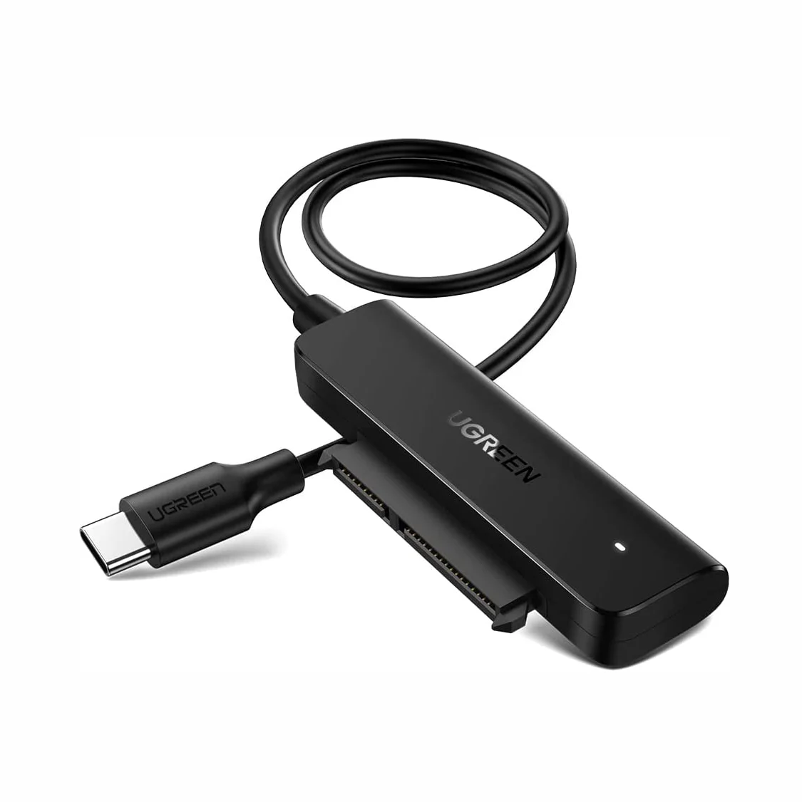 UGREEN SATA-USB C 어댑터 케이블 5Gbps UASP SATA III 컨버터 (2.5인치 SSD/HDD 하드 드라이브용) 썬더볼트 3 지원