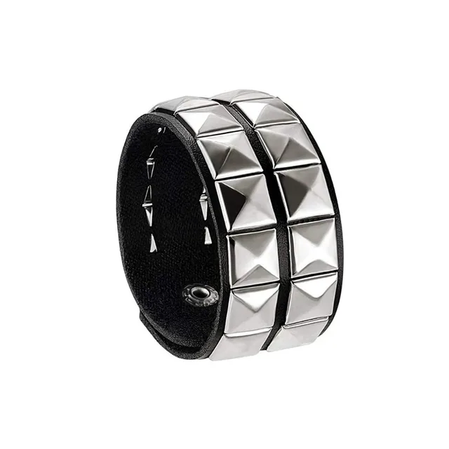 Nouveau Bracelet à ongles Punk Rivets Bracelet de Couple décontracté Hip-Hop fête gothique nouvel an noël saint valentin cadeaux d'anniversaire
