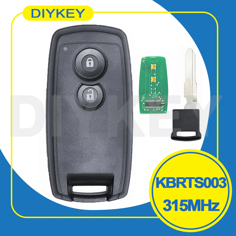 Smart Card Key Remote Fob with 315MHz ID46 Chip