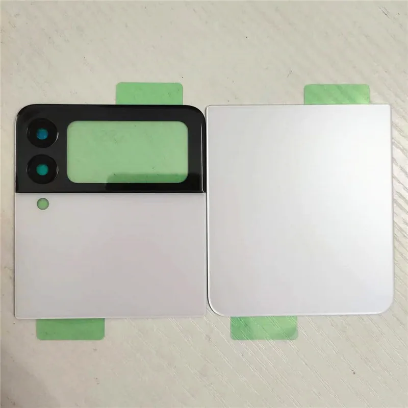 

For Samsung Galaxy Z Flip 3 5G F711 Glass Back Battery Cover Door Housing Case Rear Replace For Galaxy Z Flip3 Battery Cover