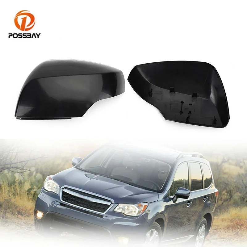 

Car Rear View Mirror Cover Black Rearview Cap Trim Exterior Parts 91059AJ210 for Subaru Forester 2014 2015 2016 2017 2018