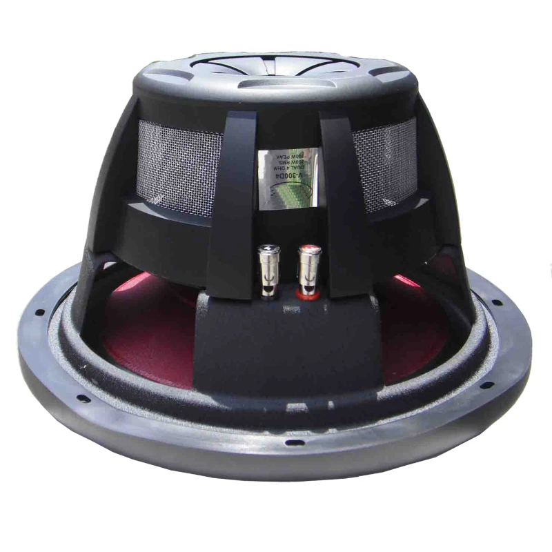 

Ventilated Black Stamped Basket Car Bass Subwoofer Auto Audio Subwoofers Auto Woofers
