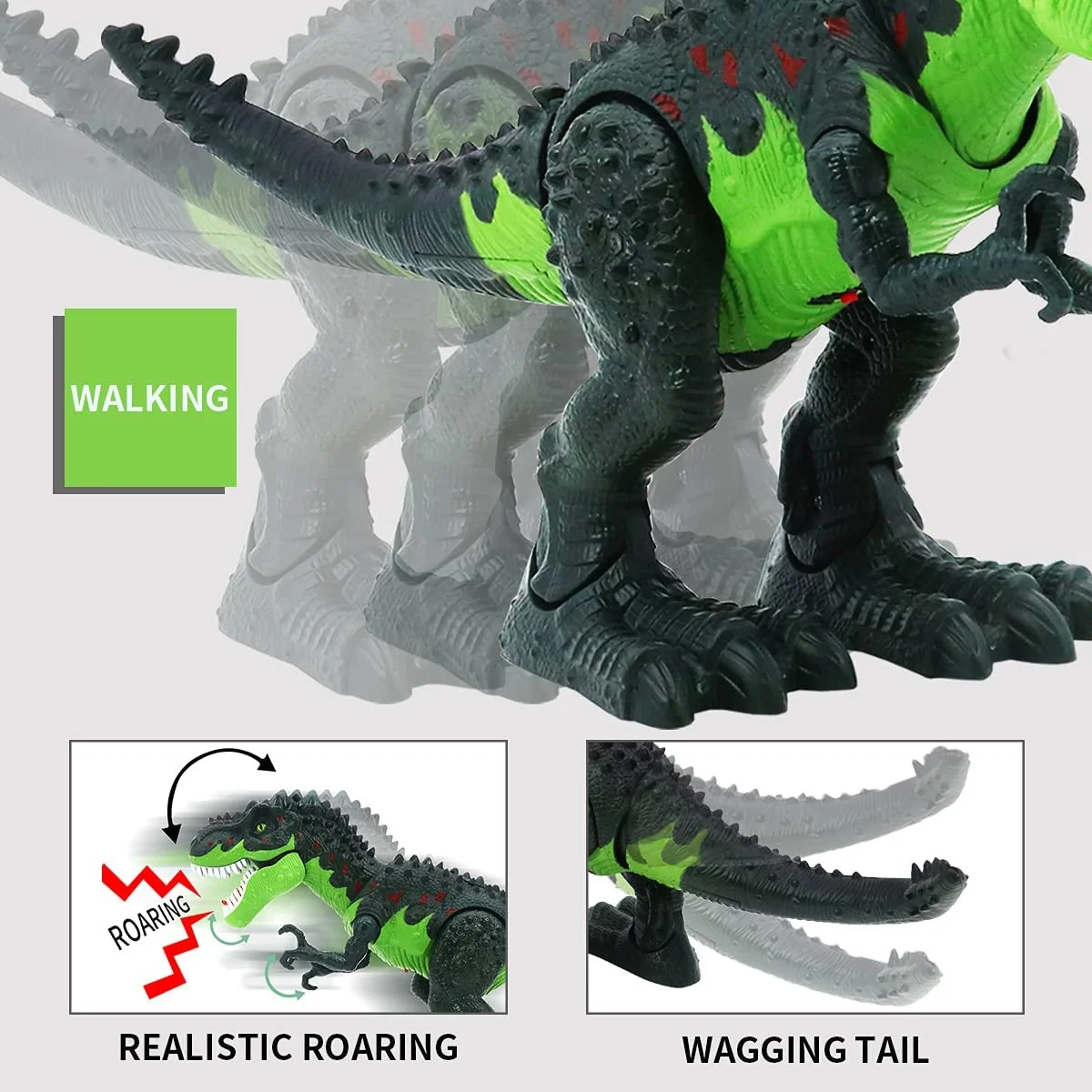 Remote Control Dinosaur Remote Control Dinosaur Toys for Kids Realistic Dinosaur Robot Tyrannosaurus Toy Children Gift 3