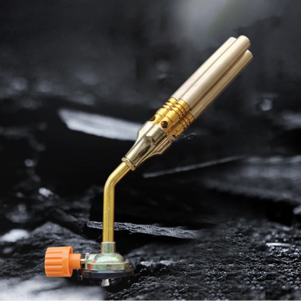 

Welding Torch Flame Gun Gas Burner Blower Gas Torch Brazing Pure Copper Kitchen Cooking Barbecue Auto Ignition Gun Baking Tool
