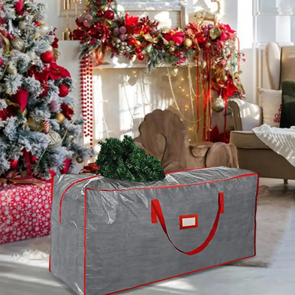 Christmas Tree Storage Bag Durable Breathable Xmas Tree Bag With