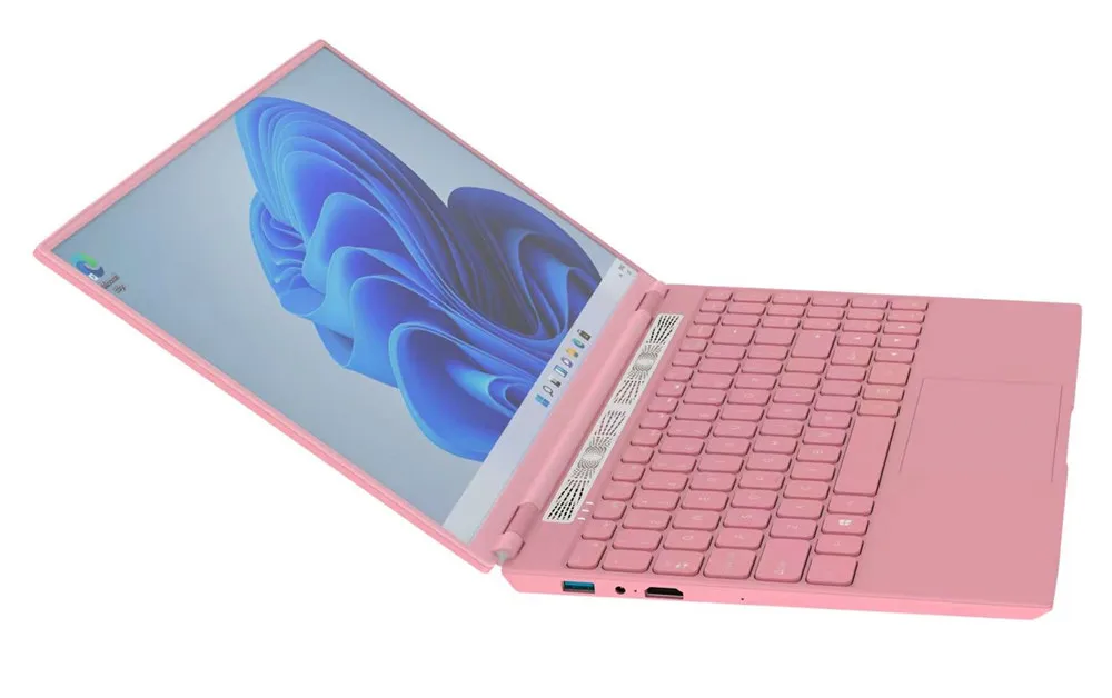 Sa2207efaec534ef09ac971a0994f32fd2 Pink New CPU Intel N5105 Laptop DDR4 16GB RAM 256GB SSD 15.6'' Windows 10 Quad Core Backlit Keyboard IPS Notebook Computer PC