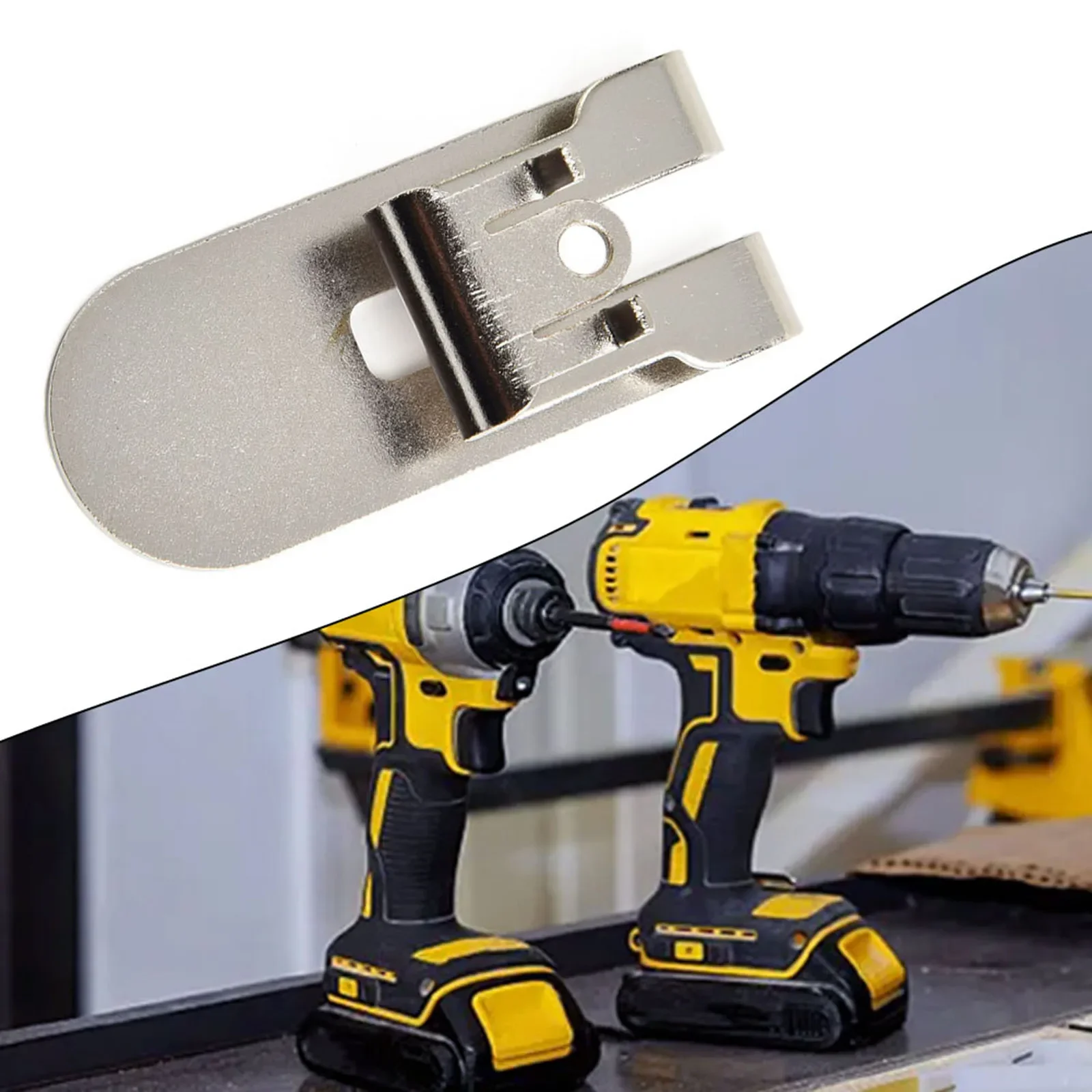 1pc Electric Drill Belt Hook Waist Buckle N435687 Clip Hook With Screws For DeW Drill Driver N435687 DCF620 DCF620B DCF622