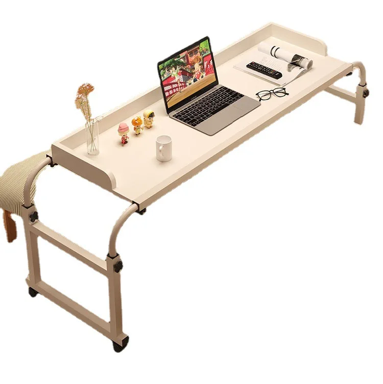 Bed Table Bedside Table Mobile Desk on Bed Small Bedroom Liftable Computer Desk Lazy Study