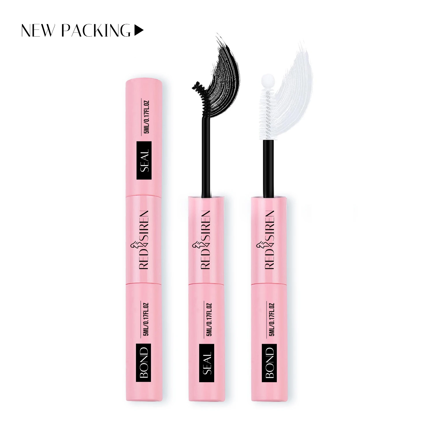 Glue False Eyelashes New Double Heads 2 In 1 Bond and Seal Lash Glue ,Waterproof Long Lasting DIY Cluster Eyelash Glue Cosmetics 3