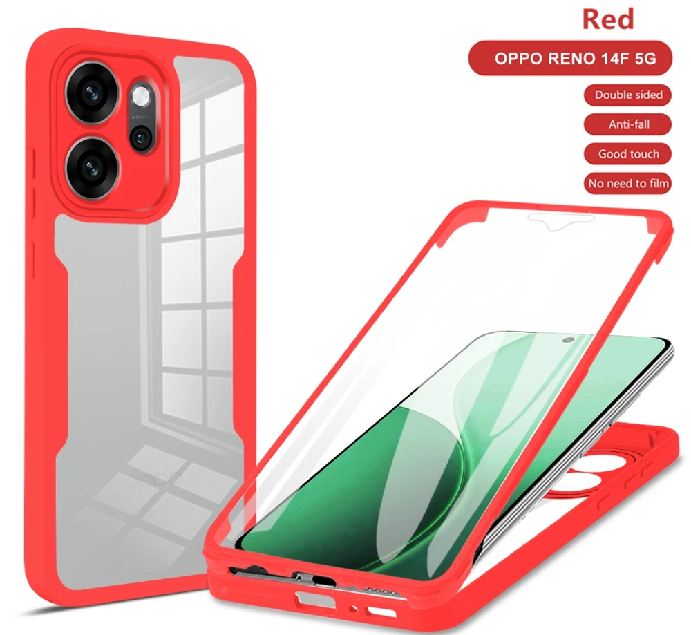 Premium 360° Full Body Shockproof Silicone Bumper Case - Luxury Front Screen Protection