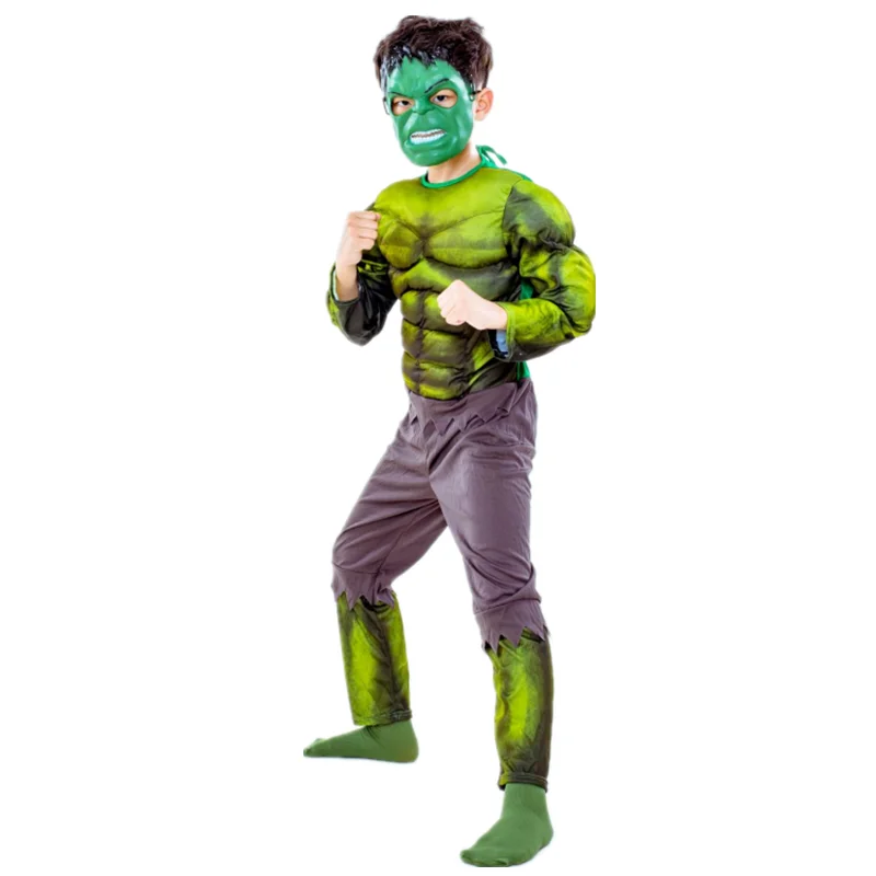 Avengers Endgame Child's Hulk Costume & Mask Kids Halloween Superhero  Gloves Costume - Cosplay Costumes - AliExpress