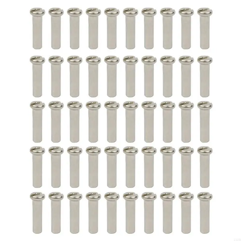 50pc 14G silver 16mm