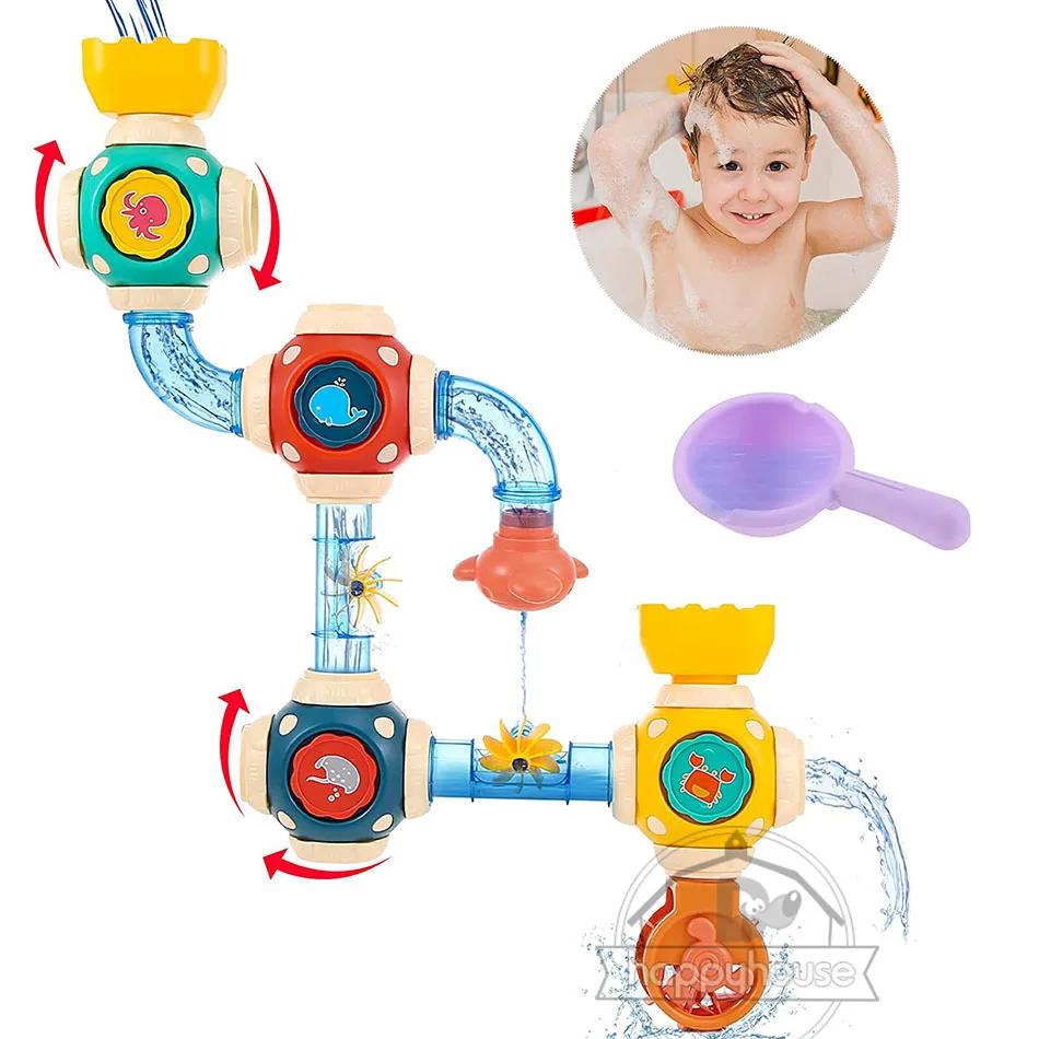 

Baby Bath Toys for Kids Toys Water Spray Whale Sucker Baby Shower Swimming Pool Water Toys for Kids Shower Toys Bathtub Toys