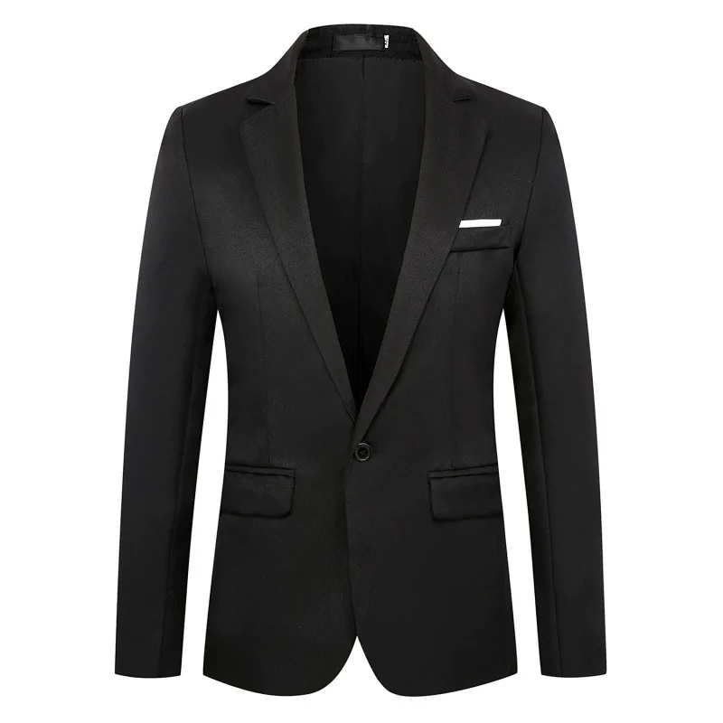 

Men's Suit Top, Business Dress, Korean Version, Trendy Men's Suit Jacket, Casual Slim Fit Small Suit for Men