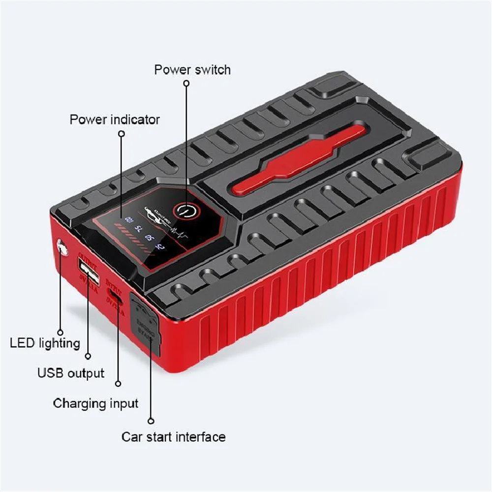 49800mAh Car Jump Starter Power Bank 12V Car Booster Charger Starting Device Portable Petrol Diesel Battery of jump Start