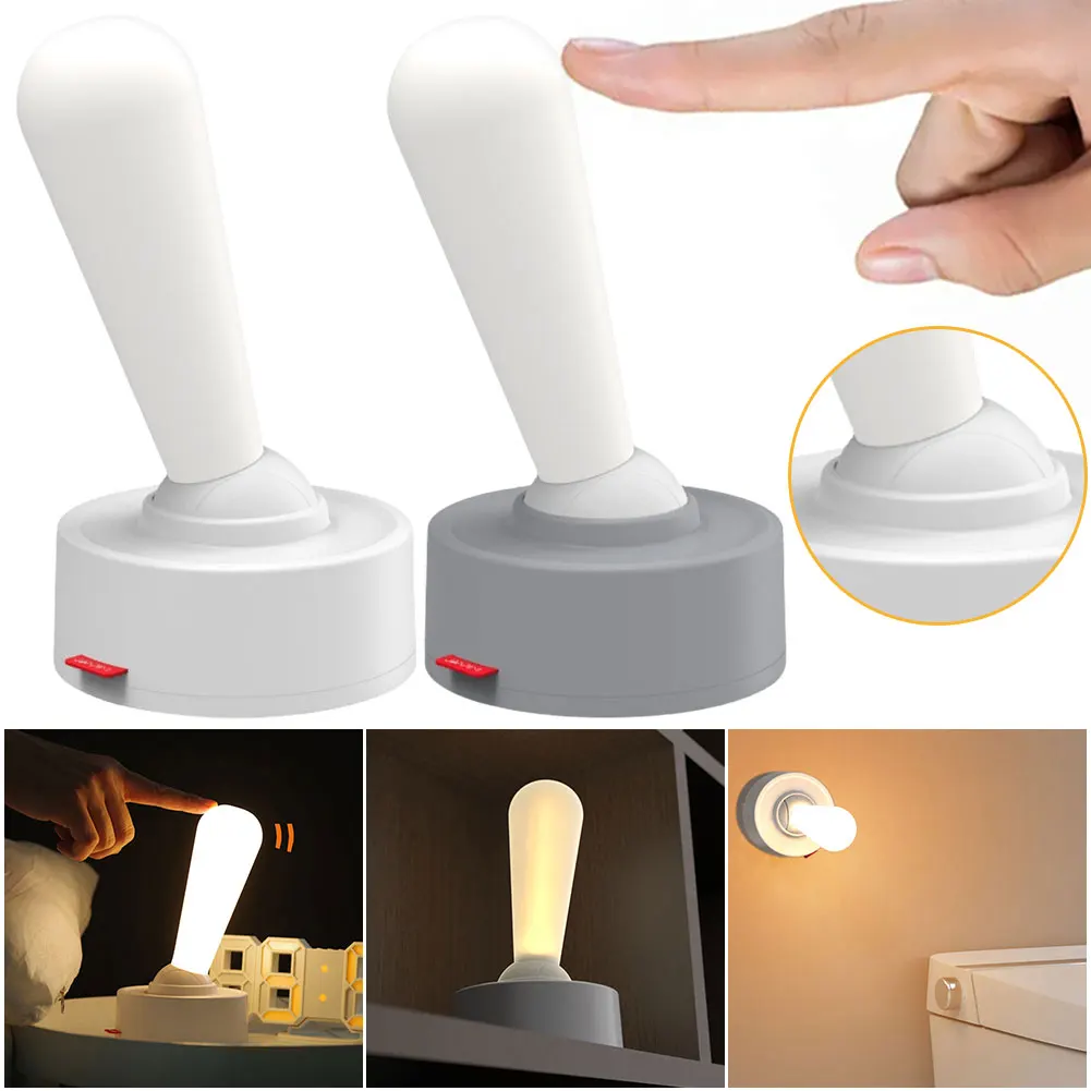 

LED Night Light Adjustable Brightness Nightlight Office & Home Decor USB Rechargeable Baby Night Light 2 Mode for Adult Kid