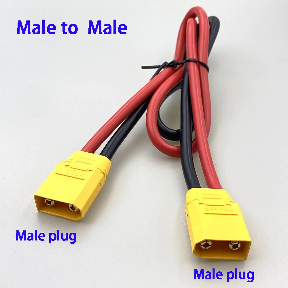 Connecteur De Charge IPhone XR Adaptateur 2 XT90 Mâle Vers XT90 Femelle / Cable Série Batterie Moto 12 V 14 Ah