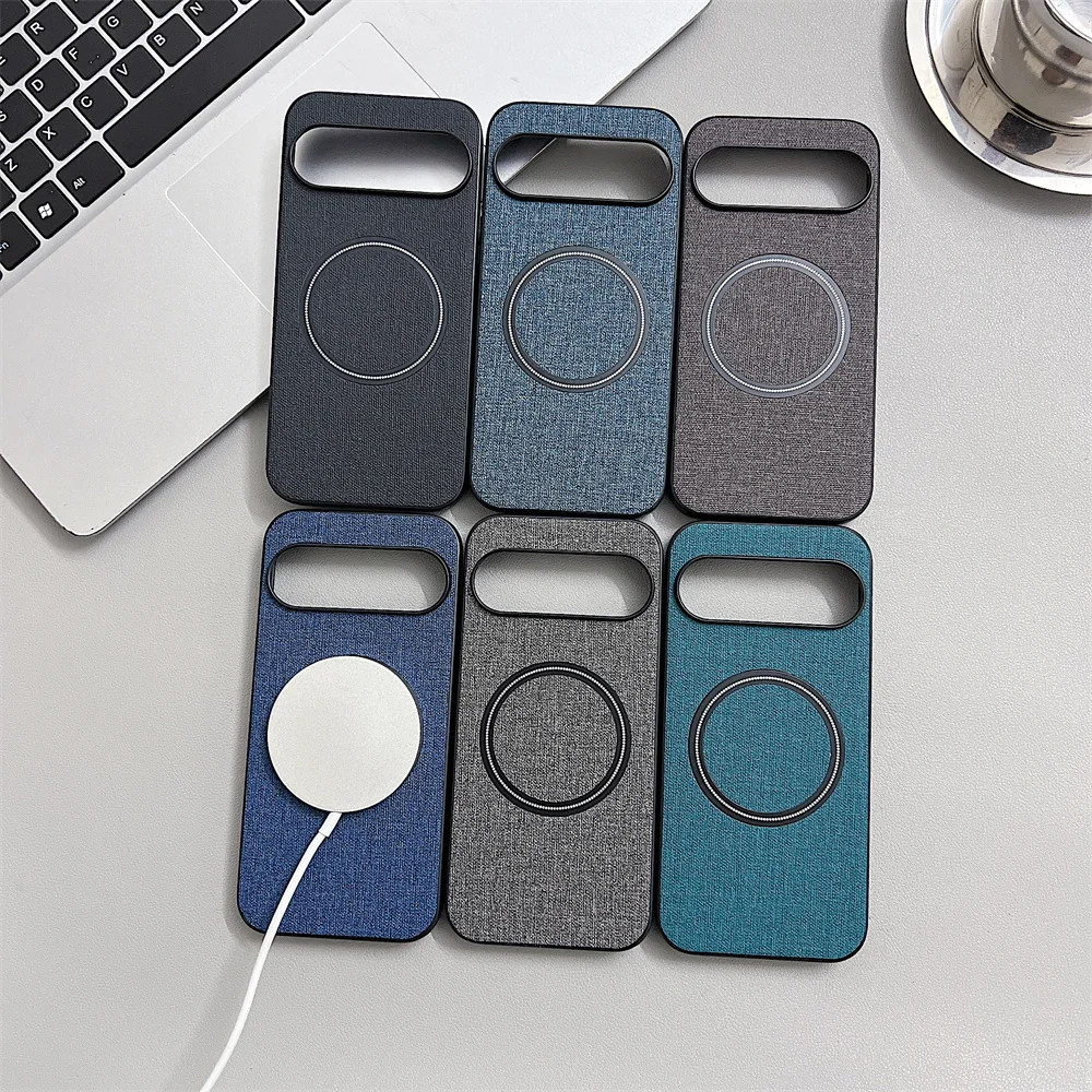 Premium Fabric Magnetic Wireless Charging Slim Cover